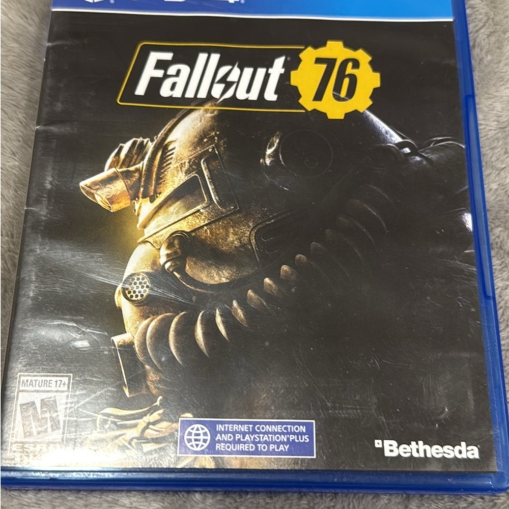 Fallout 76 for PlayStation 4 - Blue Case